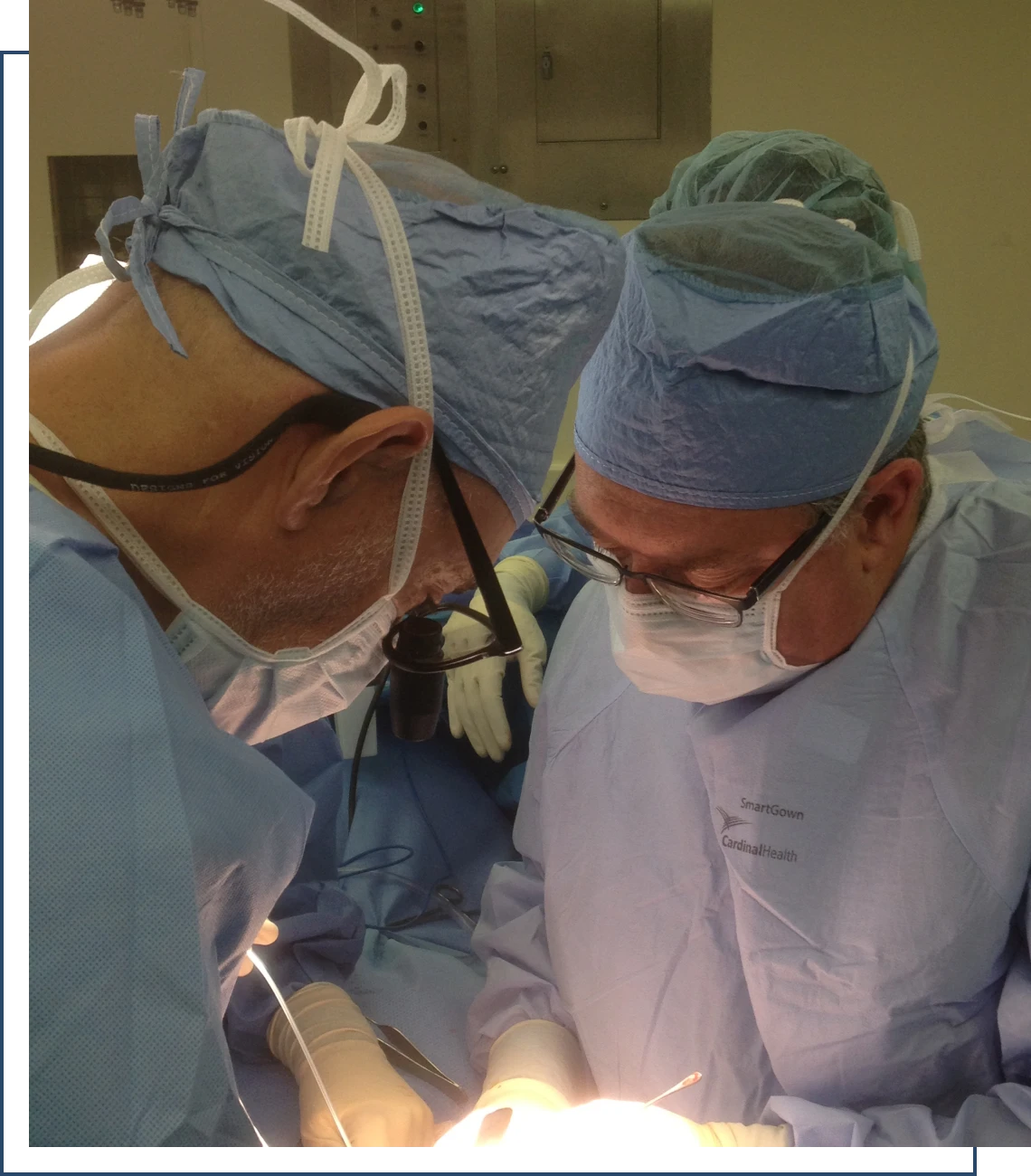 Medical team in surgery room
